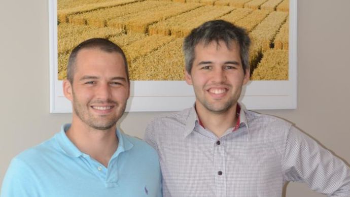 Thomas Blervaque (à g.) prend en charge dans l’immédiat la responsabilité des ventes à l’international, et Louis Blervaque, son frère, sera rattaché aux services administratifs et à la direction de la production.